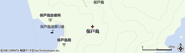 大分県津久見市保戸島1408周辺の地図