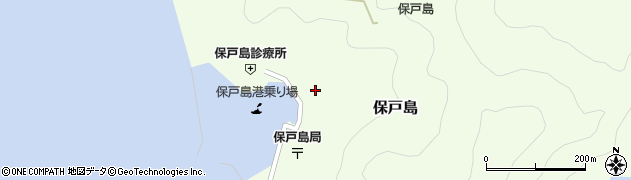 大分県津久見市保戸島1150周辺の地図