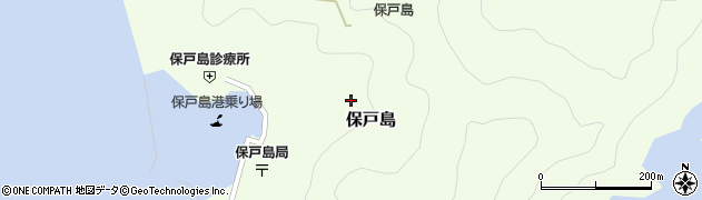 大分県津久見市保戸島1415周辺の地図