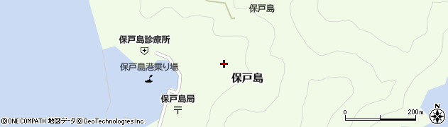 大分県津久見市保戸島1418周辺の地図