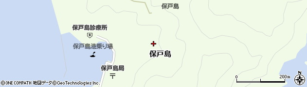 大分県津久見市保戸島1413周辺の地図