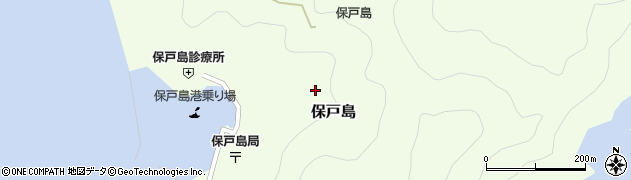 大分県津久見市保戸島1414周辺の地図