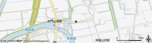 福岡県みやま市高田町江浦1226周辺の地図