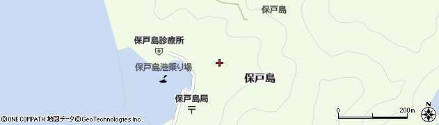 大分県津久見市保戸島1467周辺の地図