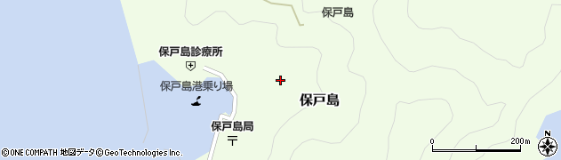 大分県津久見市保戸島1464周辺の地図