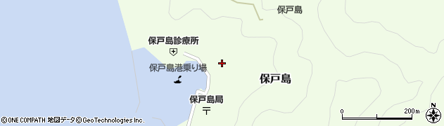 大分県津久見市保戸島1153周辺の地図