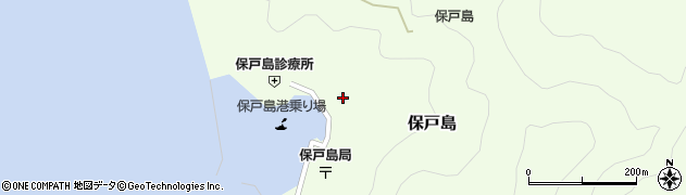 大分県津久見市保戸島1151周辺の地図
