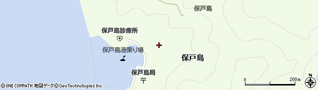 大分県津久見市保戸島1166周辺の地図