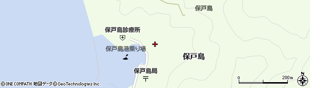 大分県津久見市保戸島1152周辺の地図