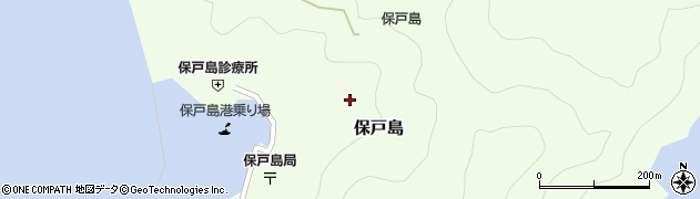 大分県津久見市保戸島1318周辺の地図