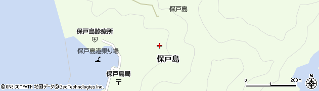 大分県津久見市保戸島1321周辺の地図