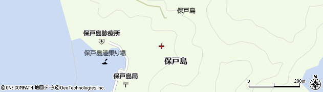大分県津久見市保戸島1316周辺の地図