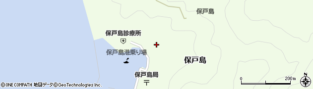 大分県津久見市保戸島1160周辺の地図
