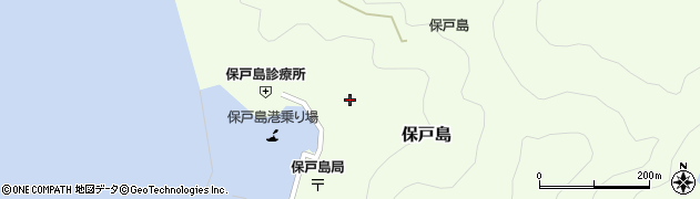 大分県津久見市保戸島1165周辺の地図