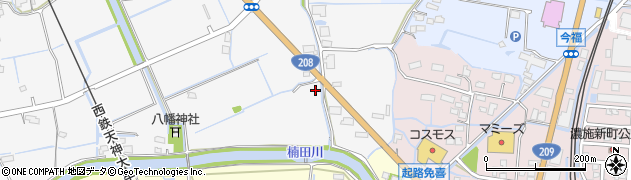 福岡県みやま市高田町江浦291周辺の地図