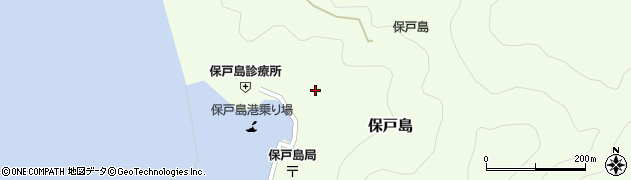 大分県津久見市保戸島1163周辺の地図