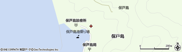 大分県津久見市保戸島1135周辺の地図