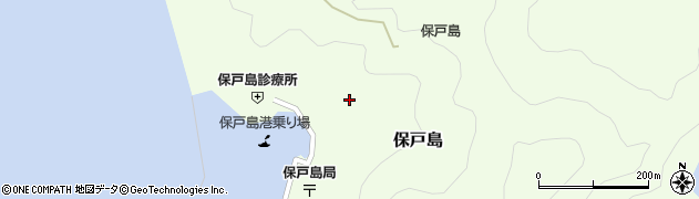 大分県津久見市保戸島1176周辺の地図
