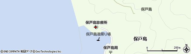 大分県津久見市保戸島880周辺の地図
