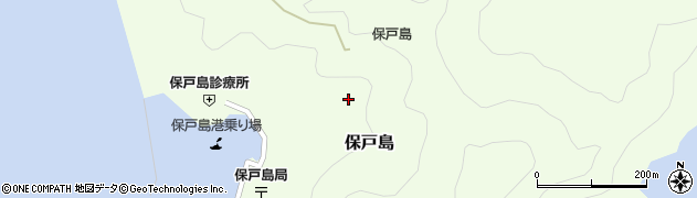 大分県津久見市保戸島1310周辺の地図