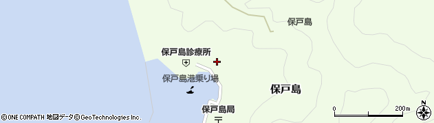 大分県津久見市保戸島1133周辺の地図