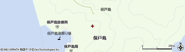 大分県津久見市保戸島1200周辺の地図
