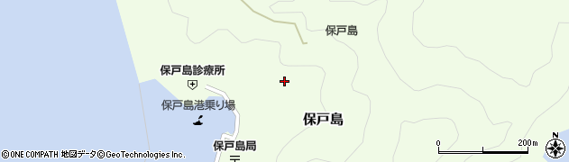 大分県津久見市保戸島1189周辺の地図