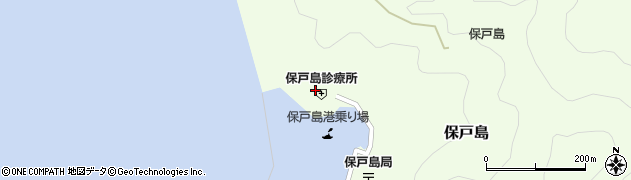 大分県津久見市保戸島879周辺の地図