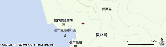 大分県津久見市保戸島1174周辺の地図