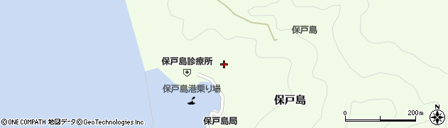 大分県津久見市保戸島1124周辺の地図