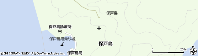大分県津久見市保戸島1215周辺の地図
