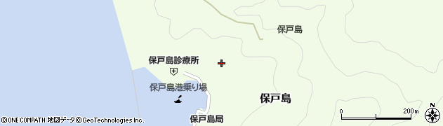 大分県津久見市保戸島1118周辺の地図