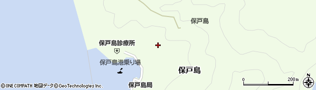 大分県津久見市保戸島1183周辺の地図