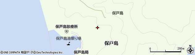 大分県津久見市保戸島1186周辺の地図