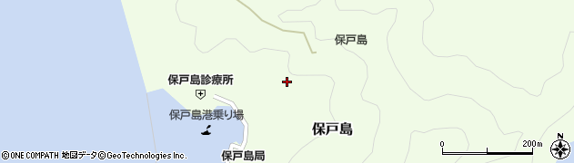 大分県津久見市保戸島1185周辺の地図