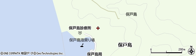 大分県津久見市保戸島1123周辺の地図