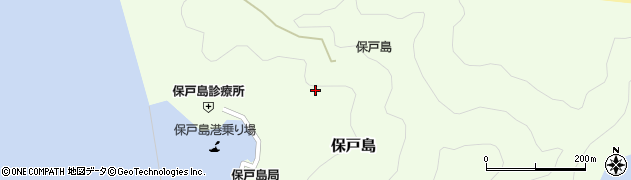 大分県津久見市保戸島1210周辺の地図