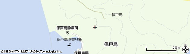 大分県津久見市保戸島1101周辺の地図