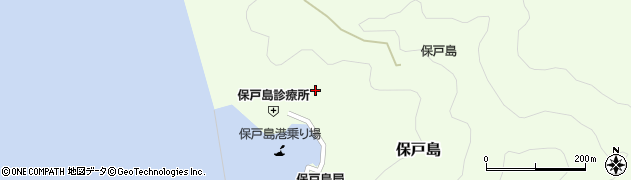 大分県津久見市保戸島965周辺の地図