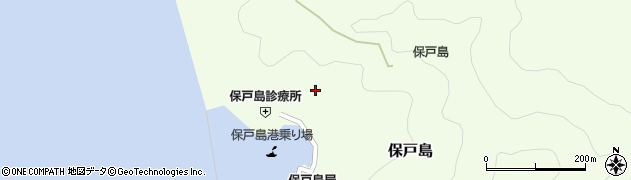 大分県津久見市保戸島968周辺の地図