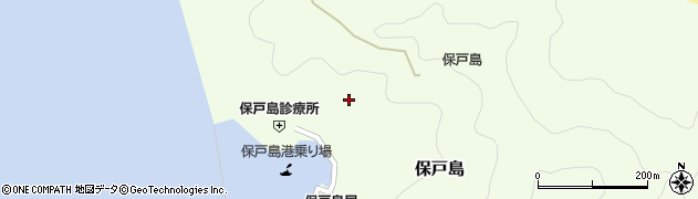大分県津久見市保戸島1110周辺の地図