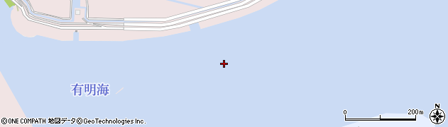 鹿島川周辺の地図