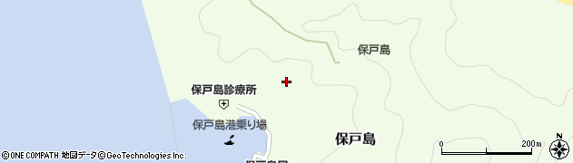 大分県津久見市保戸島1109周辺の地図