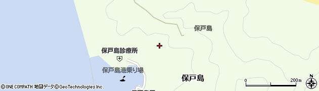 大分県津久見市保戸島1098周辺の地図