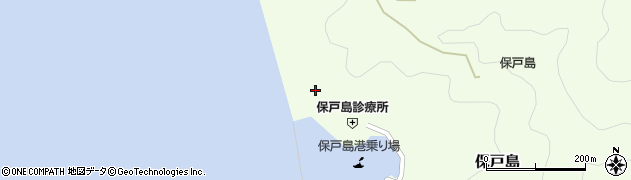 大分県津久見市保戸島861周辺の地図