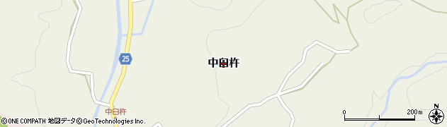 大分県臼杵市中臼杵周辺の地図