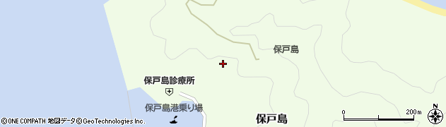 大分県津久見市保戸島985周辺の地図