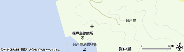 大分県津久見市保戸島897周辺の地図