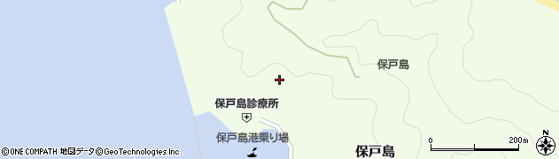 大分県津久見市保戸島957周辺の地図