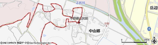 平野郷公民館周辺の地図
